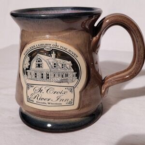 Deneen‎ Pottery St. Croix River Inn Osceola, Wisconsin Mug Luxury on the River